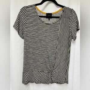 Striped Fashion Short Sleeve Top